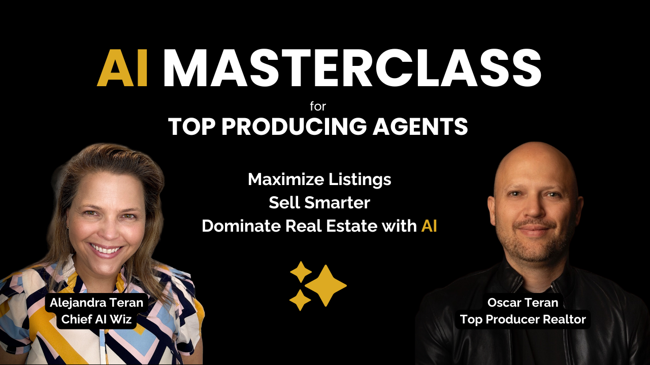 AI Masterclass Top Producing Agents Cover EN 1280 X 710